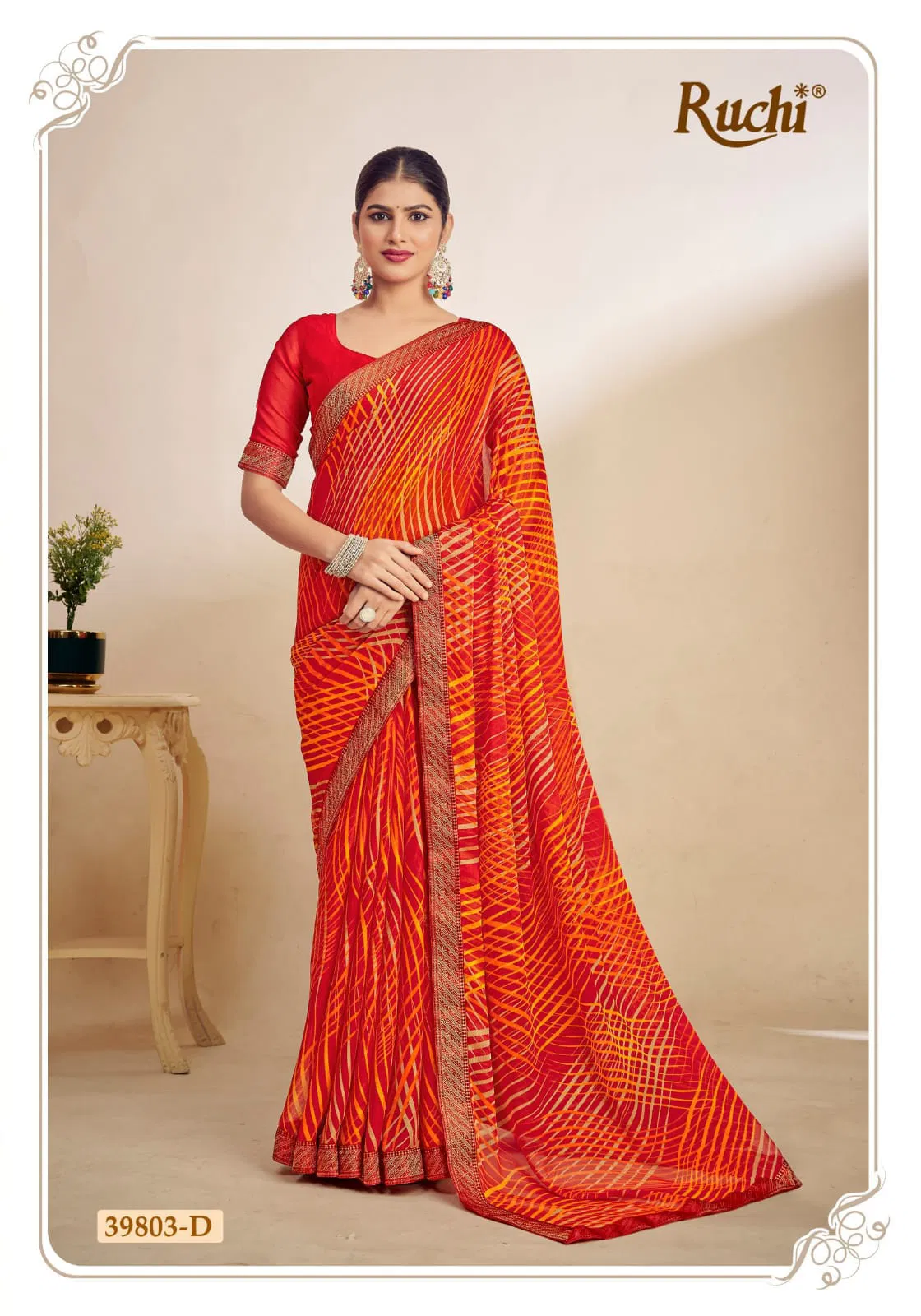 Simayaa Vol 29 By Ruchi Chiffon Daily Wear Saree Exporters In India